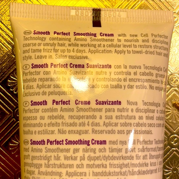 SchwarzKopf  SMOOTH PERFECT SMOOTHING CREAM - Picture 4 of 4